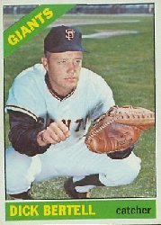 1966 Topps Baseball Cards      587     Dick Bertell